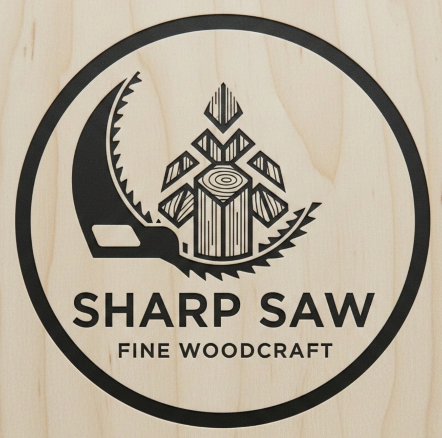 SHARP SAW logo